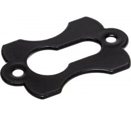 Декоративная накладка под евроцилиндр Amig черная 12634 