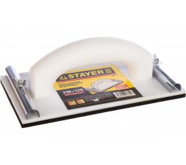 Терка для шлифования с металлическим фиксатором, 120x230мм STAYER 3569-12 