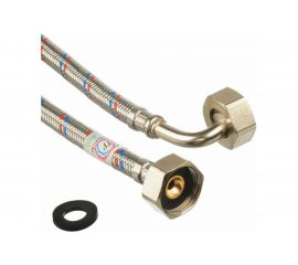 Заливной шланг для стиральной машины ТР-Сантехника из нержавеющей стали 1.5 м 37622 