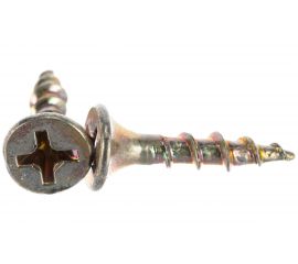 Саморезы с потайной головкой и крупным шагом МТК желтый цинк 1 кг, 3,5x19 113067 