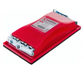 Брусок для шлифования INTERTOOL 100х210 мм, металлический зажим HT-0002 