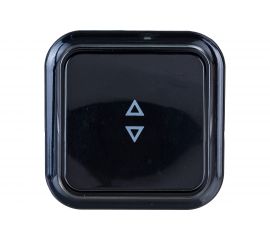 Выключатель Bylectrica 1-клавишный открытая установка, 6А проходной, серия ПРАЛЕСКА, А610-147 черный 