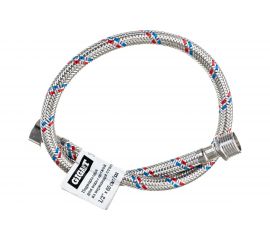 Гибкая подводка для воды Gigant с оплеткой из нержавеющей стали, 1/2""х60 см, г/ш P-60-GW 