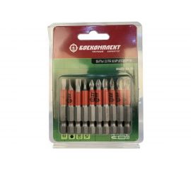 Биты (10 шт; PH/PZ/SL/TORX; 50 мм) Боекомплект BSET1-50-10 