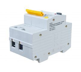 Дифференциальный автомат IEK АД12М 2Р С 10А 30мА MAD12-2-010-C-030 