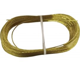 Стальной латунированный трос с покрытием полиамид BEFAST 4.0 погодоустойчивый, желтый, 20м TCO040YS 