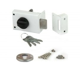 Накладной замок ЗЕНИТ Омега-ЗН-1 белый 22607 