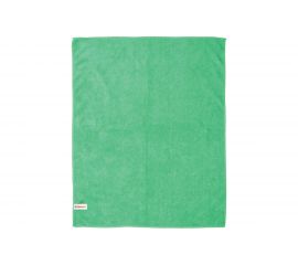 Тряпка для мытья пола ЛАЙМА плотная микрофибра, 50х60 см, зеленая 601251 