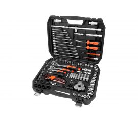 Набор инструмента AV Steel 127 предметов 1/4"",3/8"" профессиональный AV-011127 