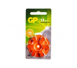 Воздуно-цинковые батарейки GP ZA13F 6 шт ZA13FRA-9D6 