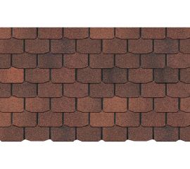 Гибкая черепица DOCKE PIE PREMIUM ЦЮРИХ кофе ZRSZ-1078 