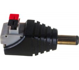 Разъем питания REXANT штекер 2.1х5.5 с быстрозажимной колодкой, блистер 14-0314-2 