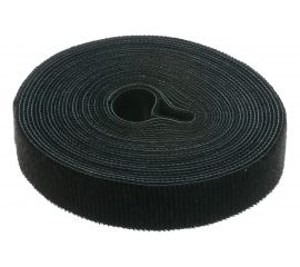 Универсальная лента велькро (5мх20.5мм, черная) FORTISFLEX ЛВУ 78437 