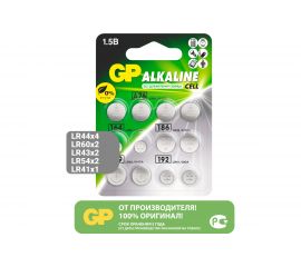 Марганцево-цинковые пуговичный элемент GP Mix ACM01-CR12/ ACM01-2CR12 