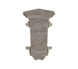 Угол внутренний для плинтуса Волшебная палочка ПВХ 58 мм, 2 шт, цвет 5804 УТ000072764 