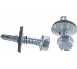 Кровельный саморез VIPкрепеж цинк 5,5/25 4шт 11022 VIP 