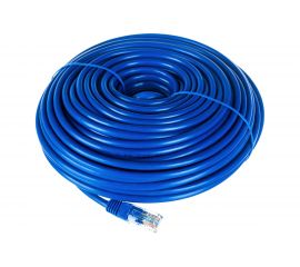 Патч-корд Cablexpert UTP PP12-30M/B кат.5e, 30м, литой, многожильный синий PP12-30M/B 