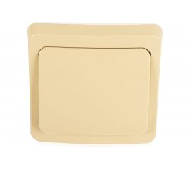 Одноклавишный выключатель Schneider Electric СП Этюд 10А IP20 кремовый BC10-001K 