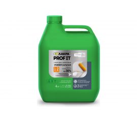 Акриловый универсальный грунт Лакра PROF IT 4 кг Лк-00008172 