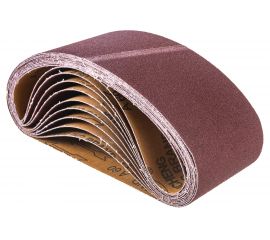 Лента шлифовальная (10 шт; 100х610 мм; P60) ПРАКТИКА 037-916 