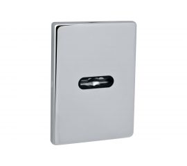 Декоративная накладка Fuaro ESC 486-S-auto RL с авт. шторками на сувальдный замок, хром СР-8, 1 шт. 42773 