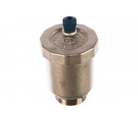 Автоматический воздухоотводчик STOUT вертикальный выпуск, наружная резьба 3/4, никель SVS-1011-000020 RG008UB791PE4O 