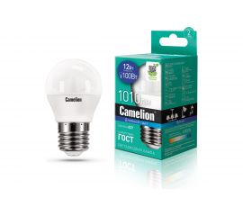 Светодиодная лампа Camelion LED12-G45/865/E27 12Вт 220В 13698 