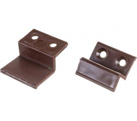 Крепление Агат верх-низ, ABS, коричневый 6220.05 