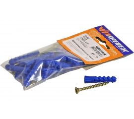 Набор крепления плинтусов VIPкрепеж 8/40 дюбель ежик 15шт/15шт 23906 VIP 