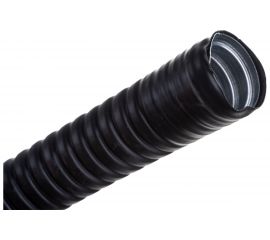 Металлорукав ЗЭТАРУС Р3-ЦП нг 20, в ПВХ изоляции, 20 метров/упаковка, чёрный DIY zeta43023 