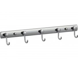 Планка с 5 крючками Savol хром S-05205B 23190 