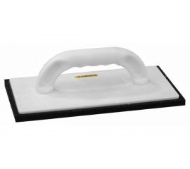 Пластмассовая терка STAYER с резиновым покрытием 10мм, 140х280мм 0815-1 