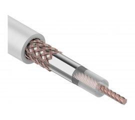 Коаксиальный кабель REXANT RG-58 A/U, 50 Ом, Cu/Al/Cu 64%, бухта 100 м, белый 01-2001 