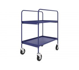 Сервисная двух ярусная тележка RUSKLAD СТБ 5 d125мм колёса болтовые 