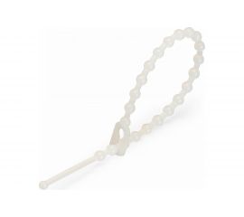 Нейлоновые стяжки FORTISFLEX КСШ 180 белый 100 штук 55818 