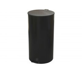 Урна с педалью Титан Мета 40л, черный 4607078088464 