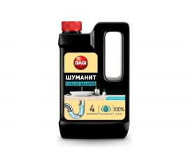 Гелеобразное средство для профилактики и устранения сложных засоров в раковинах, ваннах, унитазах Bagi Шуманит 450 мл 1015024170 