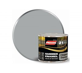 Эмаль по металлу гладкая серебряная PARADE Z1 RAL 9006 0,45 л Лк-00002115 