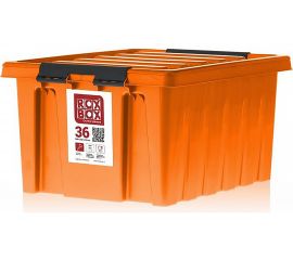 Контейнер с крышкой Rox Box 36 л, оранжевый 036-00.12 