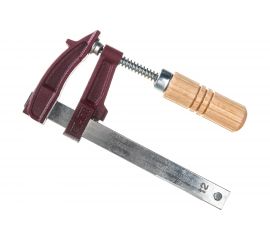Струбцина с деревянной рукоятью Piher MM 12х7см, 4000N 02012 