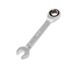 Гаечный ключ Thorvik CSRW08 комбинированный трещоточный короткий, 8 мм 53517 