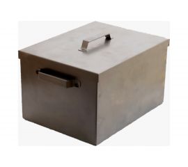 Двухуровневая коптильня Петромаш, 35х25х20 см, сталь, 0.8 мм 59918 