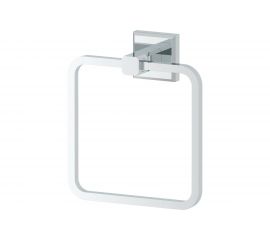 Прямоугольный держатель полотенца Artwelle Hagel хром 9913 