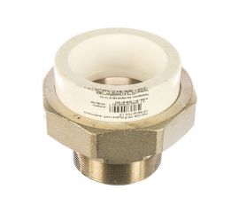 Комбинированная разъемная муфта (американка) PRO AQUA PP-R НР белая d-75 2 1/2" PA21026b 