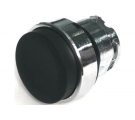 Головка Briswik выступающий толкатель металл 22мм возврат КМЕ 71С черный IP40 LAY4-BL22.BR 