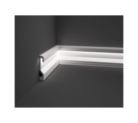 Плинтус для подсветки Экополимер 100х21, 2000мм AGIS EP011 