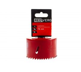 Коронка биметаллическая 76 мм REDVERG 6627119 