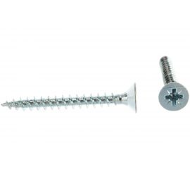 Саморез КРЕП-КОМП белый цинк POZY 4,5х40 500 шт бд4540ф 