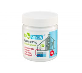 Биоактиватор разовой засыпки для всех видов септиков и автономных канализаций 500 гр BIOSREDA 4610069880053 