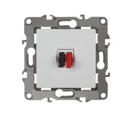 Аудио розетка ЭРА 12-3111-01 IP20, 12, белый Б0027451 